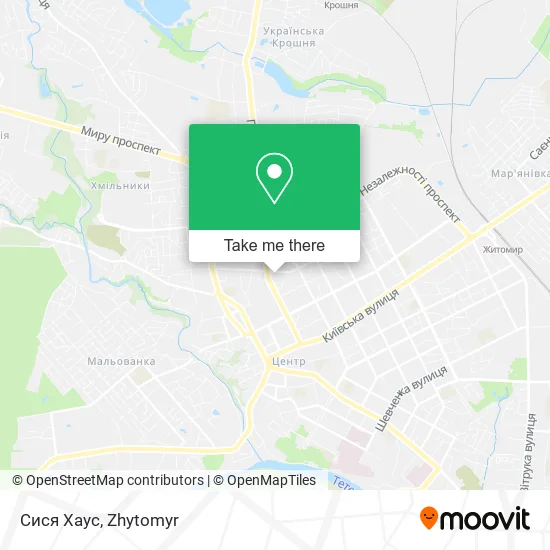 Карта Сися Хаус
