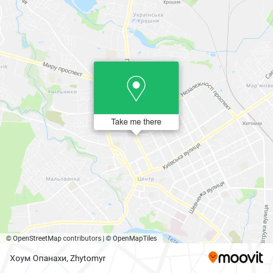Карта Хоум Опанахи