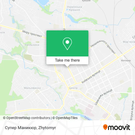 Карта Супер Маникюр