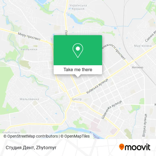 Карта Студия Дент