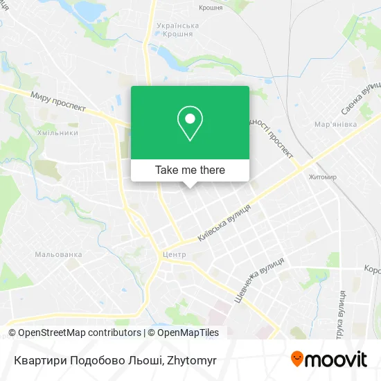 Карта Квартири Подобово Льоші