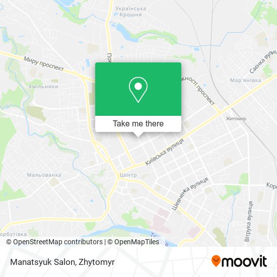 Manatsyuk Salon map