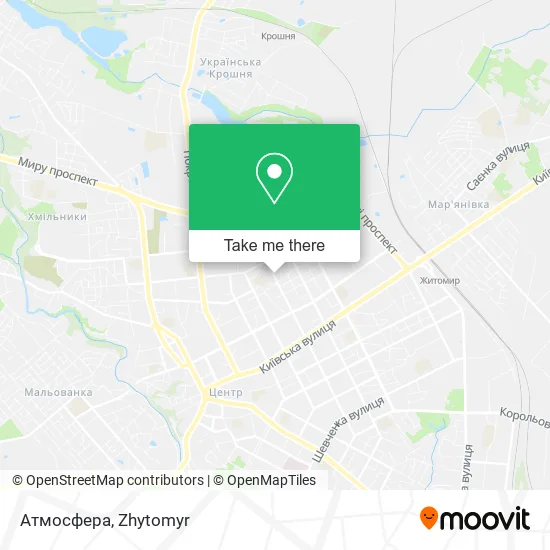 Карта Атмосфера