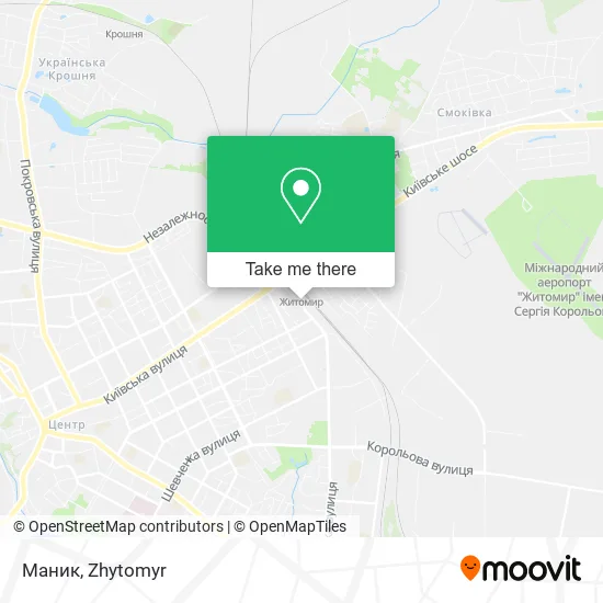 Карта Маник