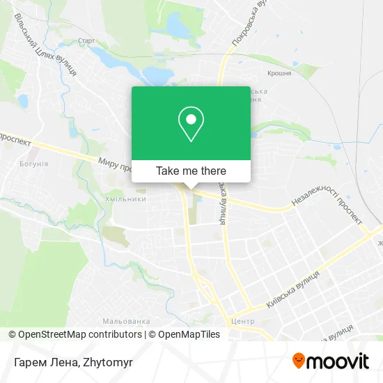 Карта Гарем Лена