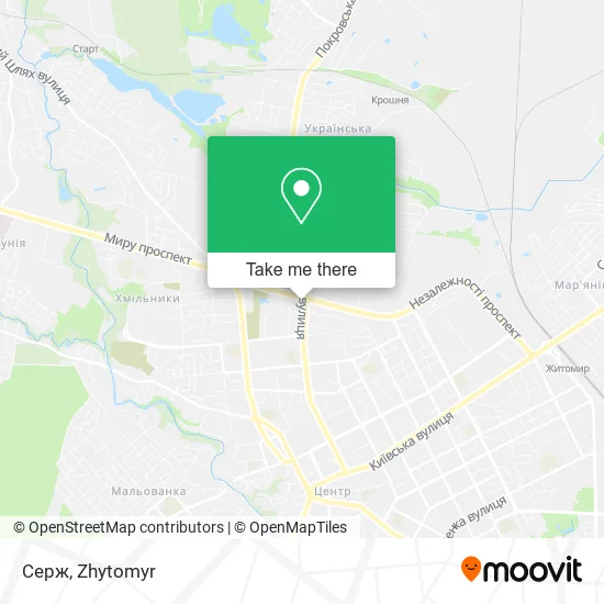 Карта Серж