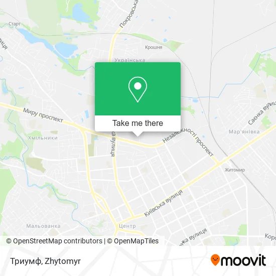 Карта Триумф