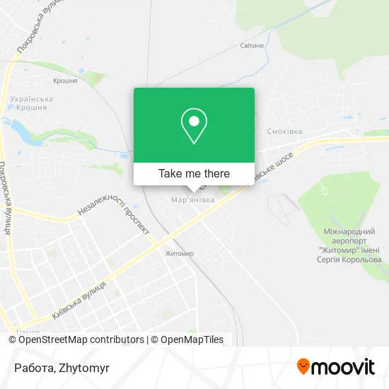 Карта Работа