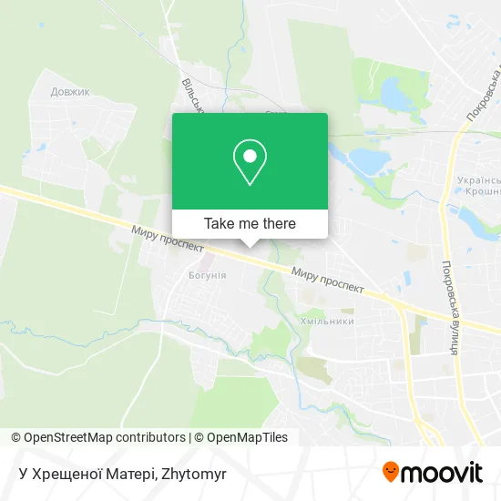 Карта У Хрещеної Матері