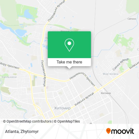 Atlanta map