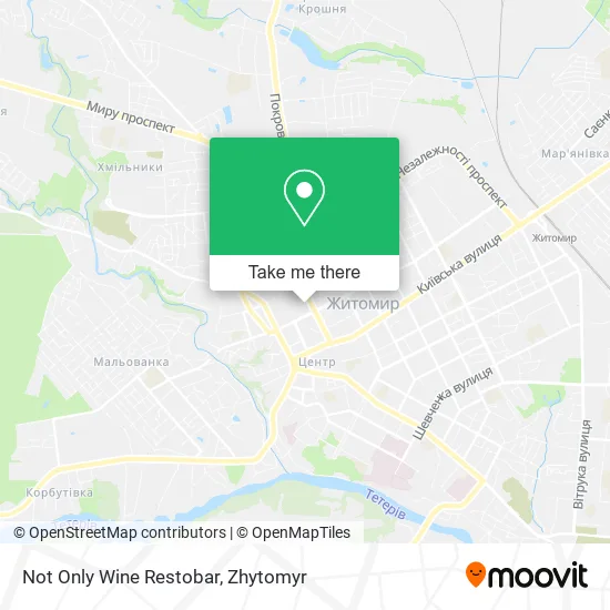 Карта Not Only Wine Restobar