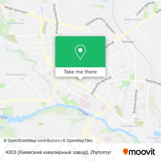 КЮЗ (Киевский ювелирный завод) map