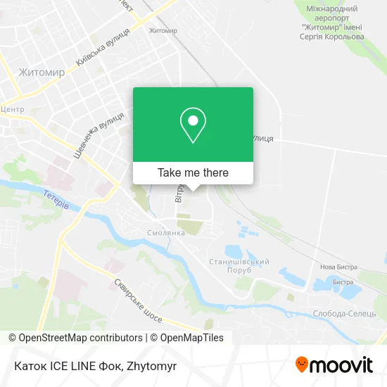 Карта Каток ICE LINE Фок