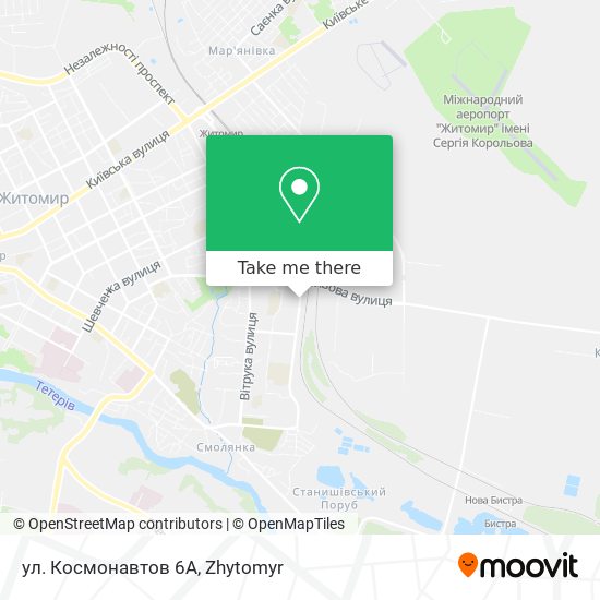 ул. Космонавтов 6А map