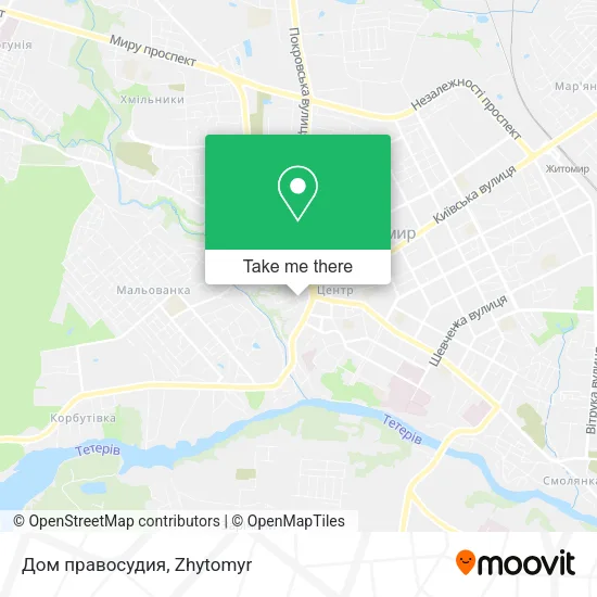 Дом правосудия map