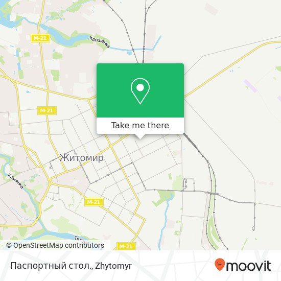 Паспортный стол. map