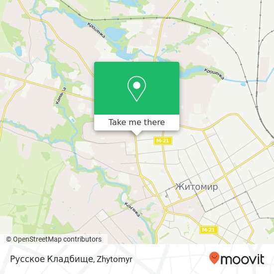 Русское Кладбище map