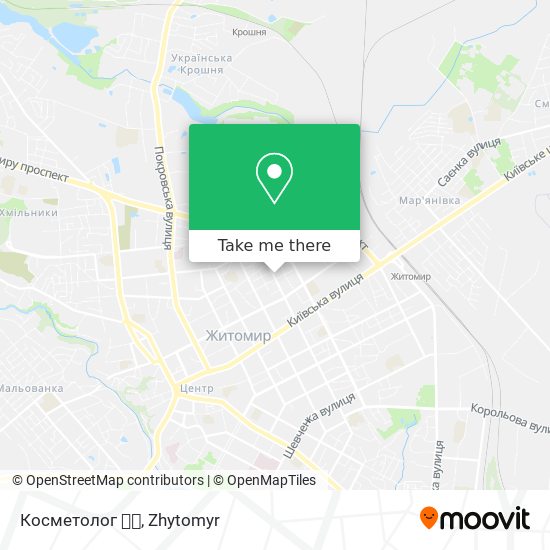 Косметолог 🙆💆 map