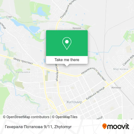 Карта Генерала Потапова 9/11
