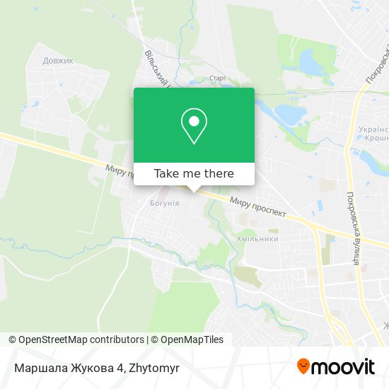 Маршала Жукова 4 map