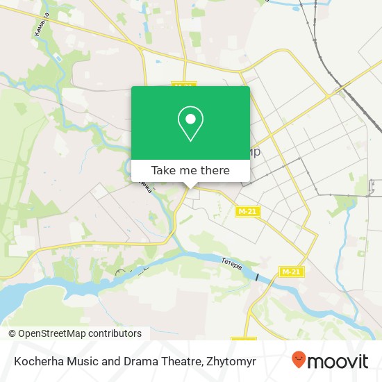 Kocherha Music and Drama Theatre map