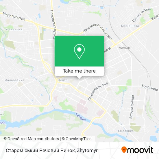 Староміський Речовий Ринок map