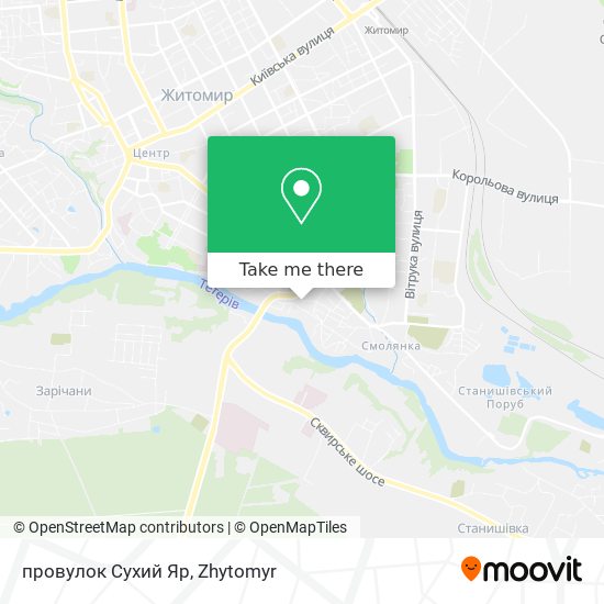 провулок Сухий Яр map