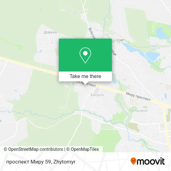 Карта проспект Миру 59