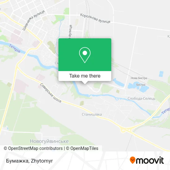 Карта Бумажка