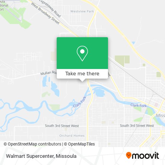 Walmart Supercenter map