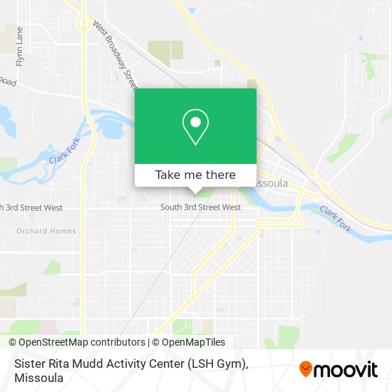 Sister Rita Mudd Activity Center (LSH Gym) map