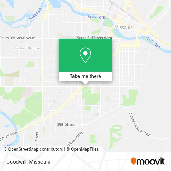 Goodwill map