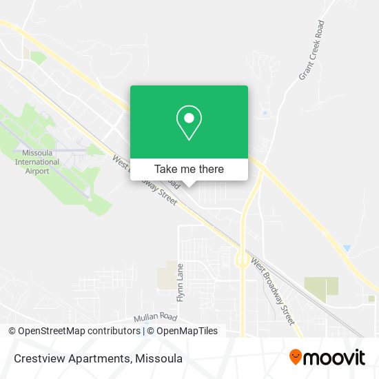 Crestview Apartments map