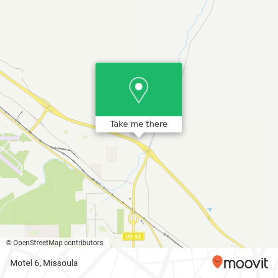 Motel 6 map