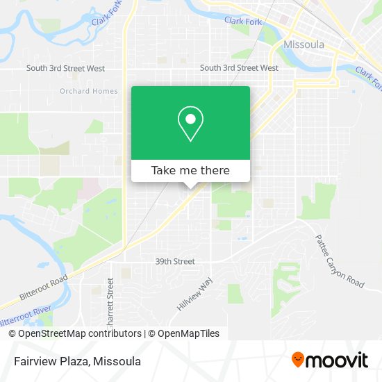 Fairview Plaza map