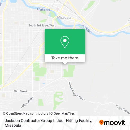 Jackson Contractor Group Indoor Hitting Facility map