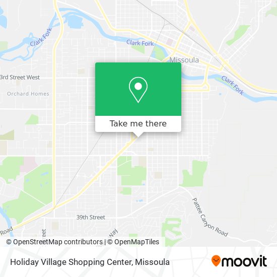 Mapa de Holiday Village Shopping Center