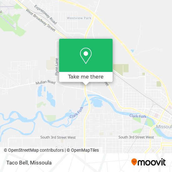 Mapa de Taco Bell