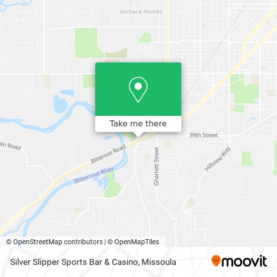 Mapa de Silver Slipper Sports Bar & Casino