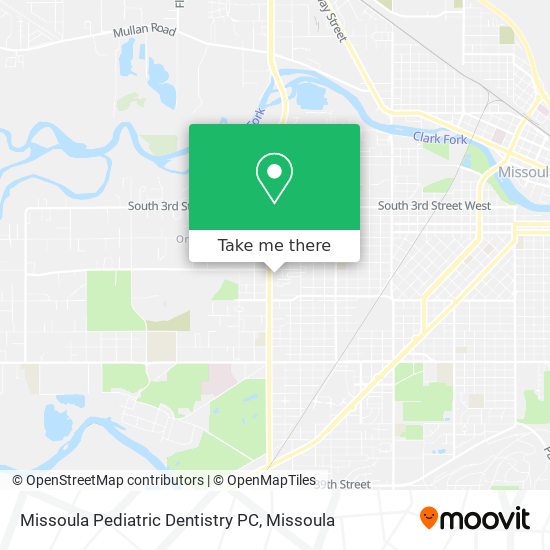 Missoula Pediatric Dentistry PC map