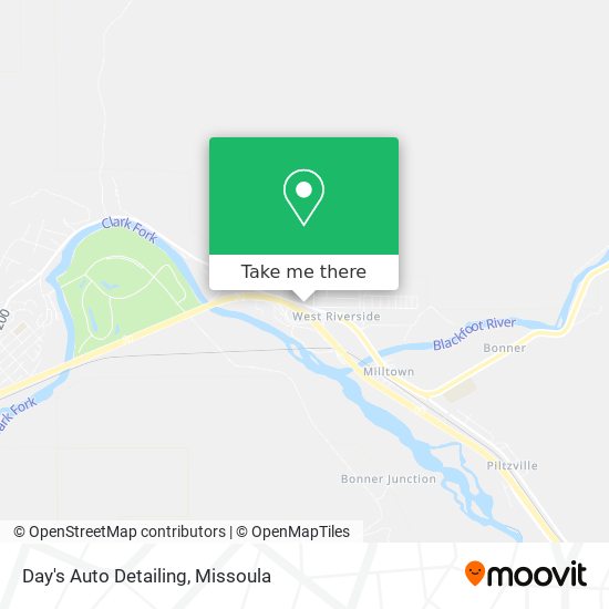 Day's Auto Detailing map