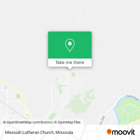 Messiah Lutheran Church map