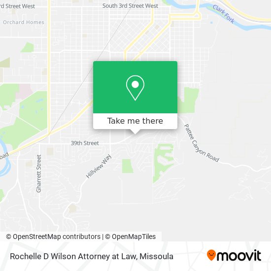 Rochelle D Wilson Attorney at Law map