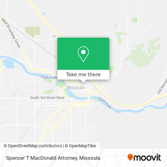 Mapa de Spencer T MacDonald Attorney