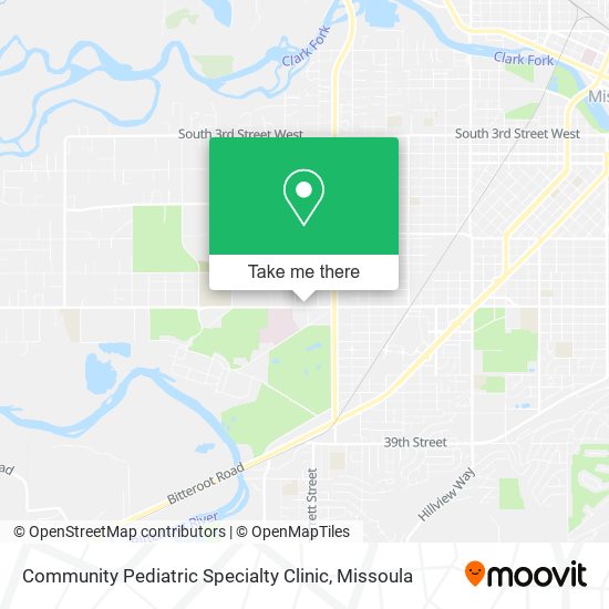 Community Pediatric Specialty Clinic map