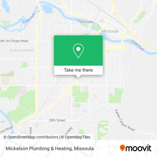 Mapa de Mickelson Plumbing & Heating
