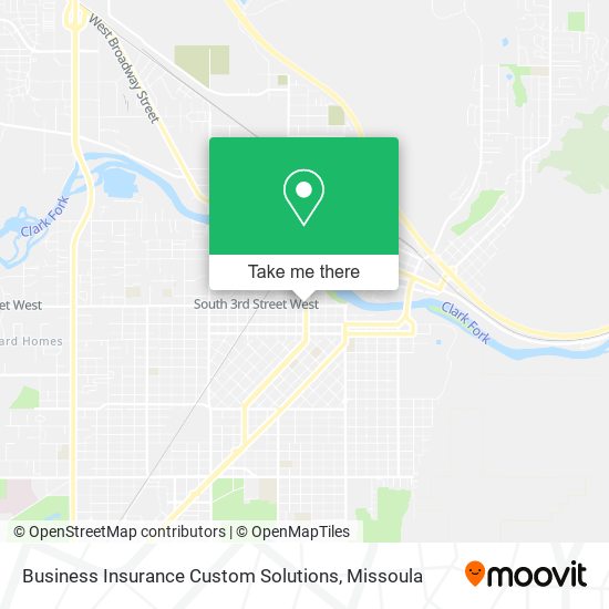 Business Insurance Custom Solutions map