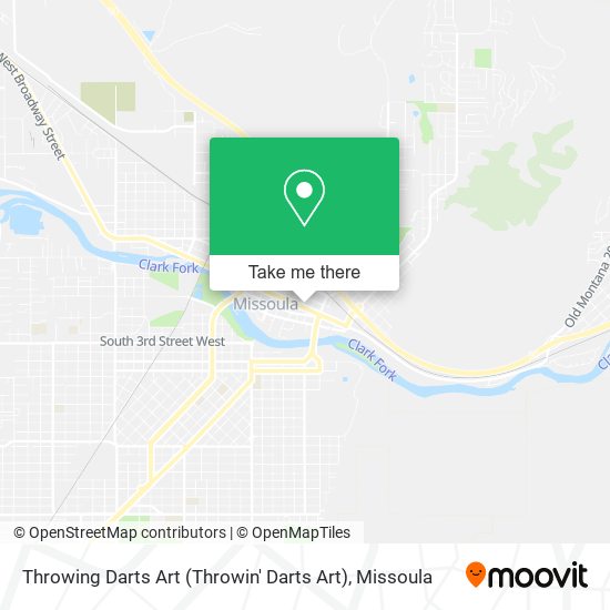 Throwing Darts Art (Throwin' Darts Art) map