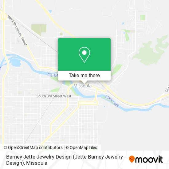 Barney Jette Jewelry Design map