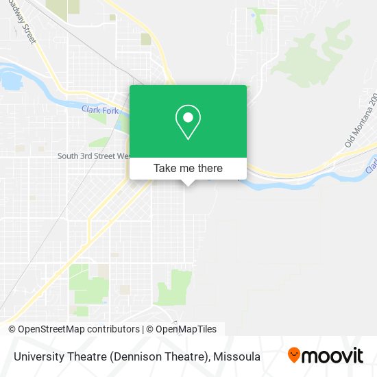 University Theatre (Dennison Theatre) map